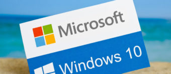 microsoft window 10 card on saint