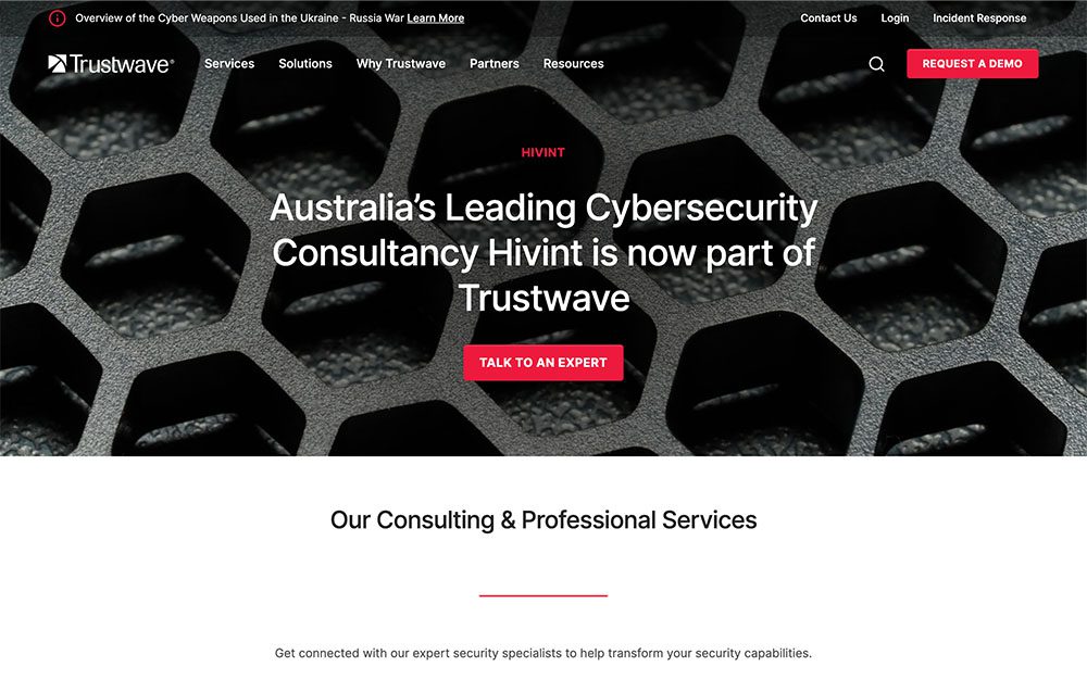 Trustwave company in Melbourne